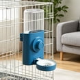 thumbnail image 5 of MOPOOR Water Feeder Removable Stainless Hanging Drinking Plastic Bottle Water Dispenser Drinker Crate for Bunny Puppy Cat Chinchilla Ferret Guinea Pig Squirrel Hedgehog, Small Animal Cage Accessory, 5 of 6