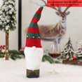 thumbnail image 1 of 2022 New Christmas Wine Bottle Cover Santa Claus Wine Bottle Cover Christmas Decoration for Home Navidad Dinner Table Decor, 1 of 5