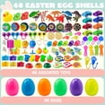 thumbnail image 2 of Huevos de Pascua JOYIN, 48 unidades, con juguetes en el interior, para niños y niñas, 2 of 7
