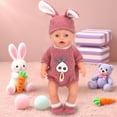 thumbnail image 2 of ChicYu Reborn Doll Clothes 18in Winter Cotton Coat Style Realistic Doll Outfit Toy Gift Educational Pretend Play Soft Warm, 2 of 5