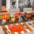 thumbnail image 5 of Gallickan Halloween Placemats, Set of 4 Printed Polyester Table Mats, Thanksgiving Fall Insulation Pads for Dining, Holiday Party Table Decor, A, 5 of 6