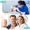 thumbnail image 4 of Espejo dental con luz, espejo dental, espejo bucal, espejo de inspección, espejo bucal para cuidado dental, verde, 4 of 5