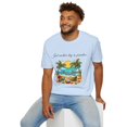 thumbnail image 7 of Just Another Day In Paradise Summer Beach Vibes Unisex Soft style T-Shirt, 7 of 7