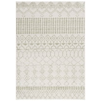 SAFAVIEH Tulum Coriander Oriental Area Rug, Ivory/Sage, 6' x 9'