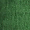 thumbnail image 1 of Ahgly Company Indoor Square Abstract Emerald Green Modern Area Rugs, 5' Square, 1 of 4