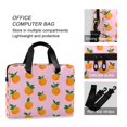 thumbnail image 4 of FORMRS 16" Laptop Sleeve Bag Carrying Case with Handle Travel Shoulder Briefcase, Cartoon Oranges, 4 of 8