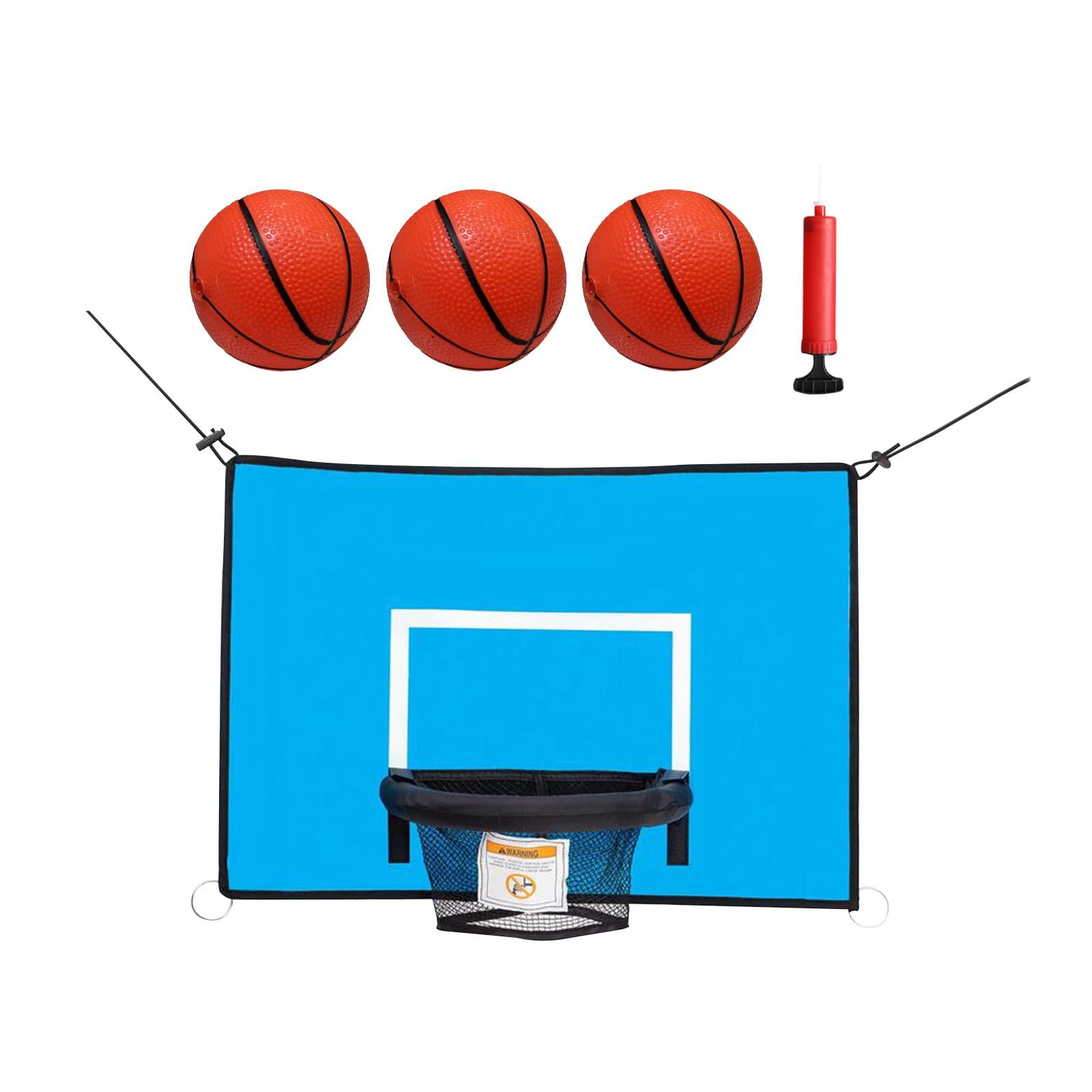 harayaa Basketball Hoop for Trampoline Basketball Training Outside Indoor Outdoor Sports Style B