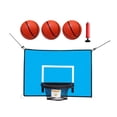 thumbnail image 3 of Aro de baloncesto para trampolín, juguete para niños y niñas, materiales suaves con bomba para Estilo B, 3 of 9