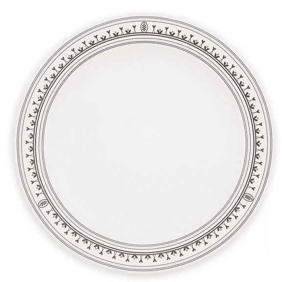 Disney Homestead Collection Mickey Mouse Dinner Plate, White