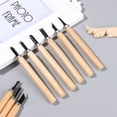 thumbnail image 6 of 1/3/4/5/6/8/10/12pcs Multistyles Woodworkers Gouges DIY Hand Tools Wood Carving Tool Detailed Woodworking Knife Basic Wood Cut Chisels Knife 19, 6 of 8