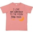 thumbnail image 3 of Inktastic I Love My Abuelo to the Moon and Back Boys or Girls Toddler T-Shirt, 3 of 5