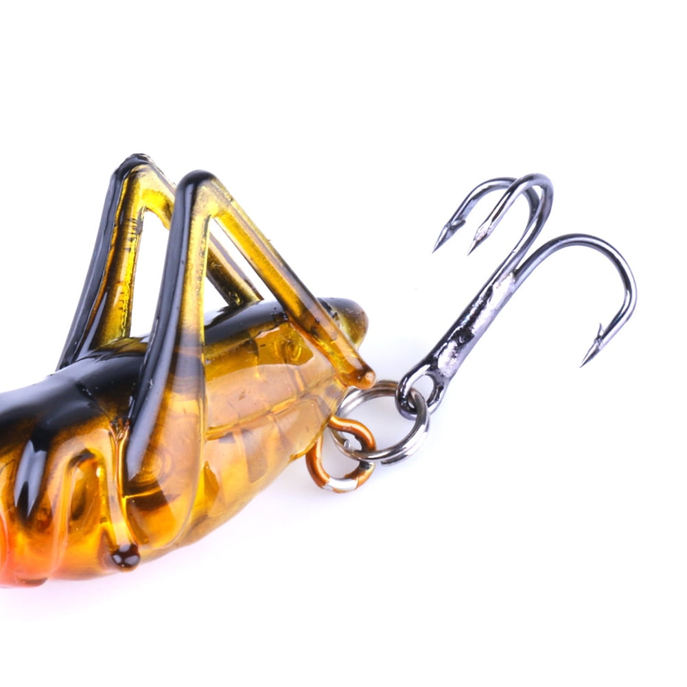 Yesfashion 3.5cm 3g Lure Bionic Artificial Cricket Fishing Bait 5
