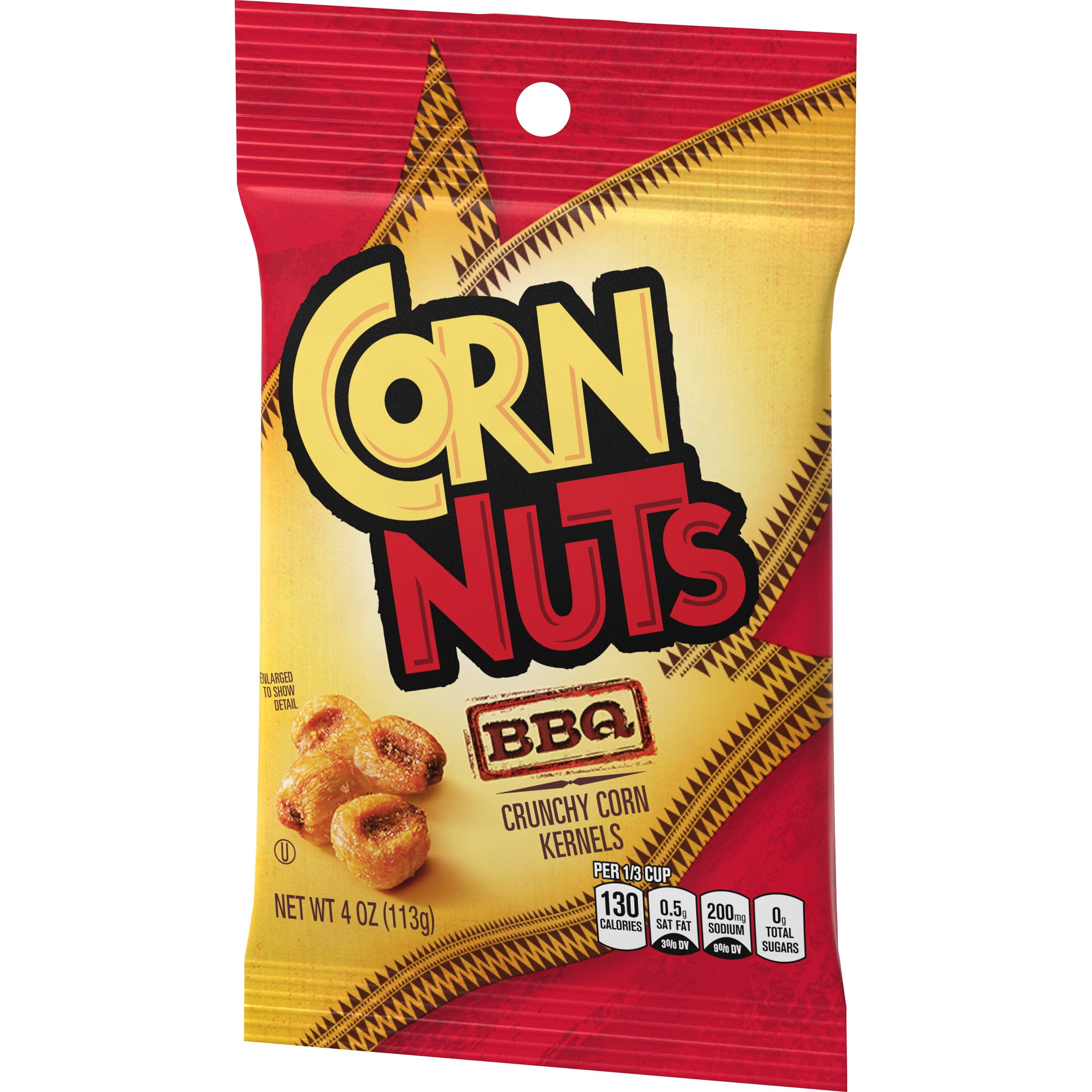 Corn Nuts Bbq Crunchy Kernels 4 Oz Bags, Barbecue, 48 Oz, Pack Of 12