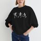 thumbnail image 2 of Blusa de manga larga suelta con estampado de moda para mujer, blusas informales con cuello redondo, sudaderas con capucha Fridja  bvmnju1257, 2 of 5