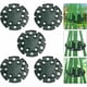 thumbnail image 3 of Rose-Pack de 5 soportes de caña Wigwam de bambú con 12 orificios para plantas trepadoras de jardín, frijoles, guisantes, guisantes dulces, tomates y pepinos, 3 of 5