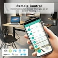 thumbnail image 3 of Smart Power Strip, WiFi Surge Protector with 4 Individually Controlled AC outlets and 4 USB Ports, Works with Alexa & Google Home, Voice Control & Remote Control, ETL & FCC Certified, 4.9Feet, 10A, 3 of 9