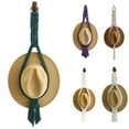 thumbnail image 4 of JULYING Boho Hats Rack for Display Bohemian Cap Holder Cowboy Hat Hanger Storage, 4 of 19