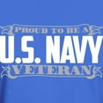 thumbnail image 3 of CafePress - Proud To Be A U.S. Navy Veteran Dark T Shirt - Men's Classic Graphic Cotton T-Shirt, 3 of 4