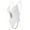 White, variant on Women Shapewear Backless Body Bra Shaper Plus Size Plunge Invishaper Low Back Thong Bodysuits Open Crotch Daily Use