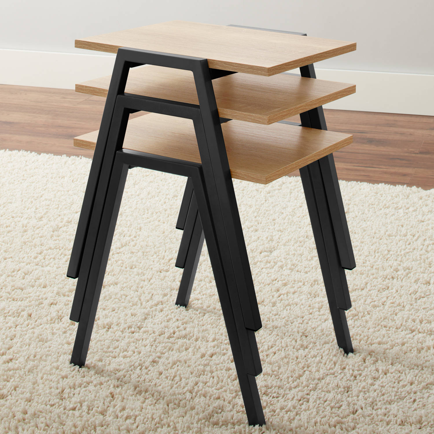 Mainstays Conrad Stacking Side Table, Assorted Colors - image 3 of 5