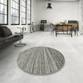 thumbnail image 4 of Ahgly Company Machine Washable Indoor Rectangle Contemporary Sandstone Brown Area Rugs, 7' x 9', 4 of 7