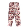 thumbnail image 5 of Naloa Rocket Pattern Print Women’s Ultra-Soft Comfy Pajama Lounge Pants with Pockets & Drawstring, 5 of 8
