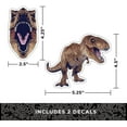 thumbnail image 3 of Jurassic Park Licensed Decals - Set of 7 Dinosaurs and Logos Waterproof Vinyl Stickers for Car Truck Water Bottle Laptop Skateboard - Jurassic World Stickers, 3 of 5