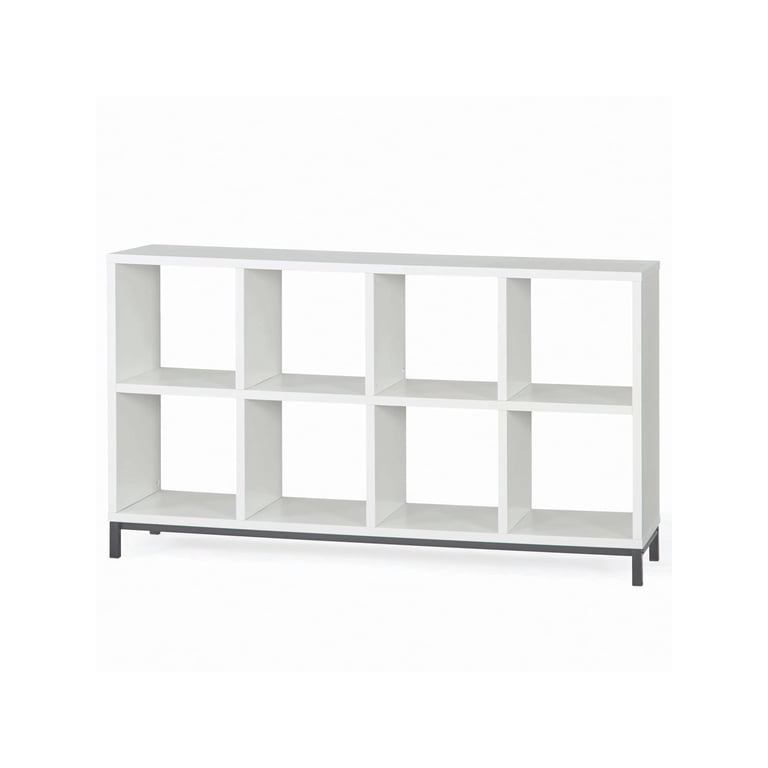 Better Homes & Gardens 8-Cube Organizer Bookcase, White photo 3