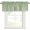 White Gray Green, variant on Brown Wildflowers Rod Pocket Curtain Valance, Modern Floral Butterfly Plant Farmhouse Window Valance for Living Room, Bedroom, Kitchen 60"W x 18"L