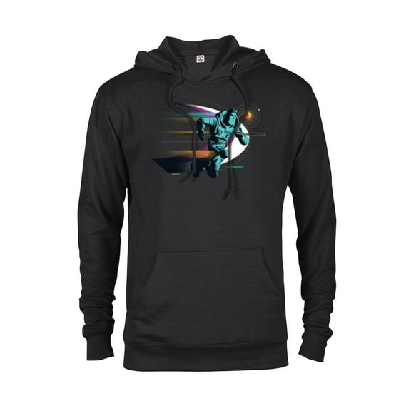 Disney and Pixar’s Lightyear Buzz Lightspeed - Pullover Hoodie for Adults - Customized-Black