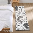 thumbnail image 3 of Yayeee Runner Rug for Bedroom 2'x6' Machine Washable Hallway Non Slip Mat, Clouds and Suns, 3 of 8