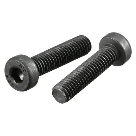 

M6x25mm Hex Socket Thin Head Cap Screw Bolts 12.9 Grade Carbon Steel 50 Pack