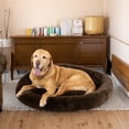 thumbnail image 3 of Cama para Perro Tipo Dona Anti Estrés XX-Large Café, 3 of 7
