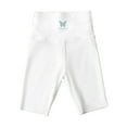 thumbnail image 6 of Zanarzt Yoga Shorts Girls' Spandex Shorts for Athletic Wear for Gym, Dance, Yoga, Volleyball Bike Riding White,14-16 Years, 6 of 8