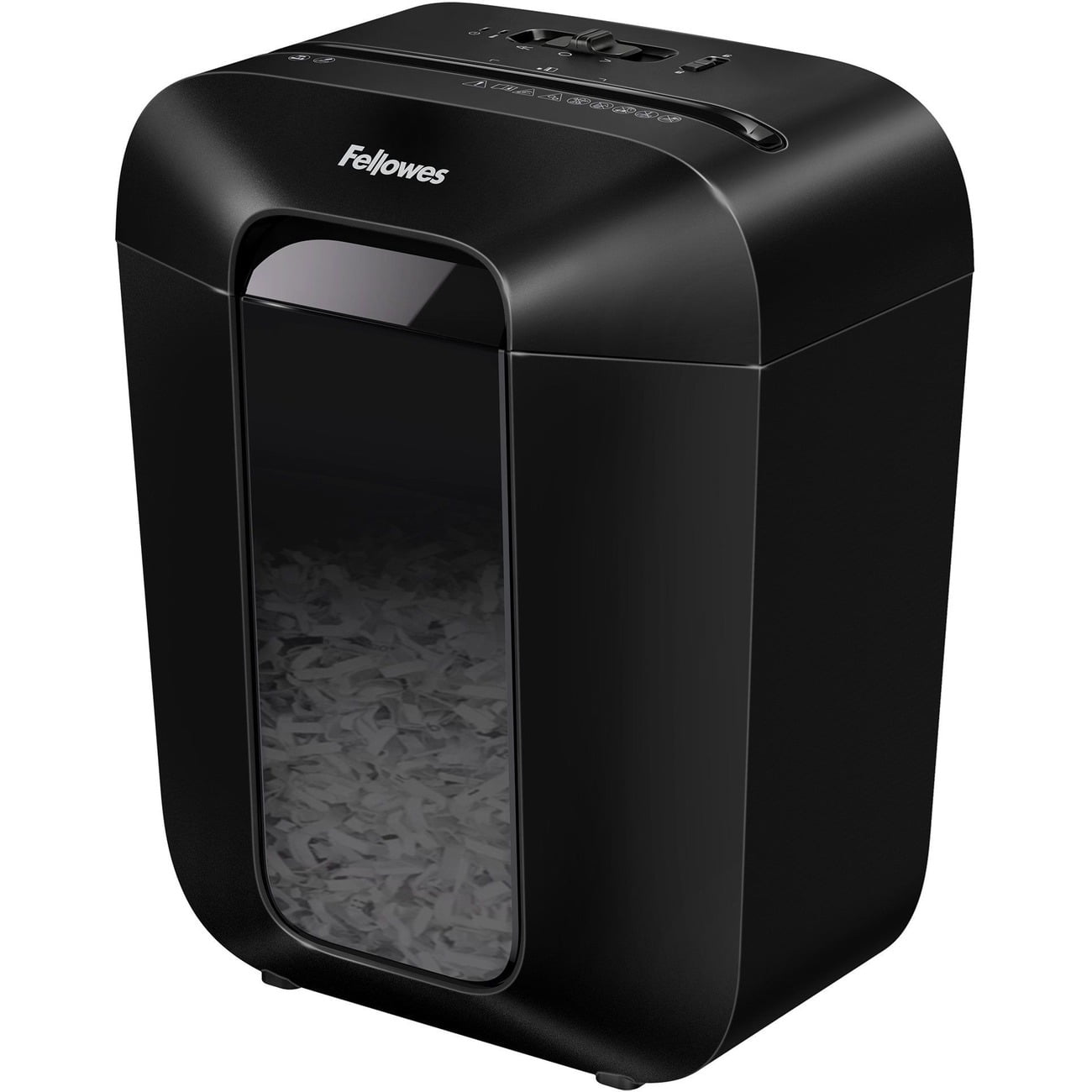 Fellowes Powershred Cross Cut Non-continuous Shredder, Black, 1 Pack