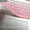 thumbnail image 3 of 15.6 Inches Silicone Laptop Notebook Keyboard Cover Protector Film for HP Pavilion 250 G8 G7 G6 250 G7 255 G7 G6 256 G6 258 G7 A19, 3 of 7