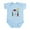 Sky Blue, variant on CafePress - Grandparents And Me Infant Bodysuit - Baby Light Bodysuit, Size Newborn - 24 Months