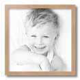 thumbnail image 2 of ArtToFrames 14x14 Inch Hickory Picture Frame, This Multi Wood Poster Frame is Great for Your Art or Photos, Comes with Regular Glass (4882), 2 of 7