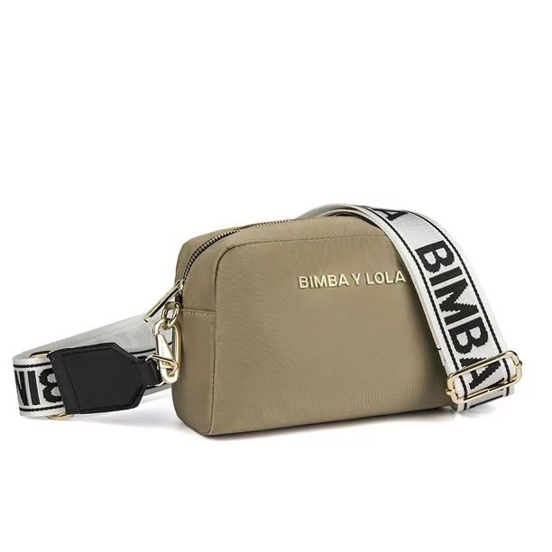 Bolso de mujer BIMBA español pequeño cuadrado Y Bandolera removible LOLA bandolera de un solo hombro con letras