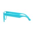 thumbnail image 2 of Kids Retro Sunglasses - Turquoise Frame / Clear Lens, 2 of 7