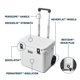 thumbnail image 2 of Cooler YETI Roadie de 60 ruedas Wild Vine Red, 47 L, con asa, 2 of 8