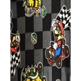 thumbnail image 2 of MJC Mens Nintendo Super Mario Brothers Mariokart Mario and Bowser Lounge Shorts (XX-Large), 2 of 2