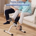 thumbnail image 3 of golytefs Folding Portable Foot Pedal Exerciser with Adjustable Resistance Arm Leg Exercise Bike Stationary Exercise Bike for Indoor Physical, 3 of 9