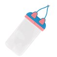 thumbnail image 3 of Bolsa para teléfono Funda para teléfono móvil subacuática Bolsa sellada IPX8 Bolsa transparente impermeable para teléfono móvil, azul Inevent EL003013-02, 3 of 7
