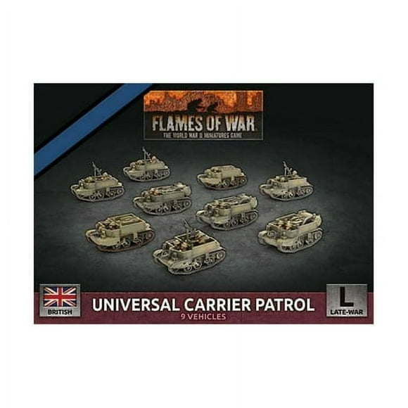 Flames of War: Late War: British Universal Carrier Patrol (BBX55)