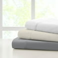 thumbnail image 5 of 100% Cotton Odor-Neutralizing Antimicrobial Sheet Set, Twin Light Gray by Wholistic, 5 of 8