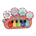thumbnail image 2 of Teclado de Piano educativo para bebé Hugo instrumento Musical de juguete para bebé 3 modos de dibujos animados música iluminada juguetes para bebés de rojo, 2 of 10