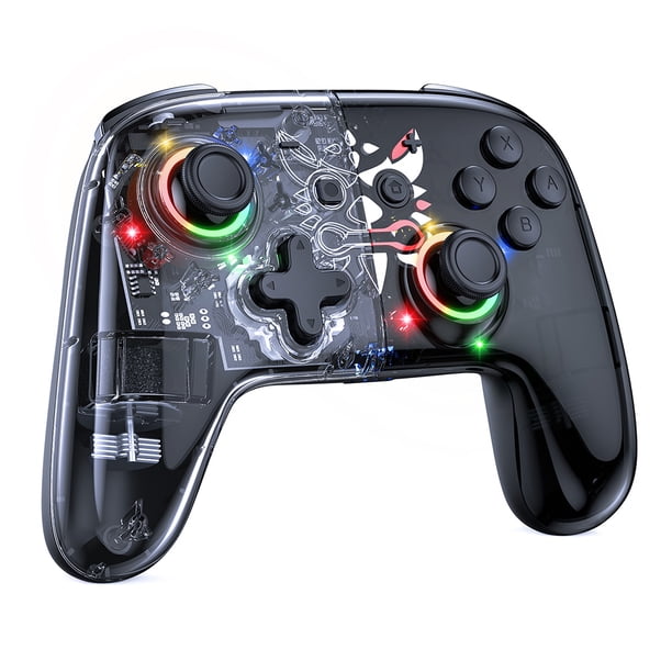 Mango de juego Mando de juego Dual Vibration Wireless Gamepad Game Controller para Switch/PC/Mobile Hugtrwg Para estrenar