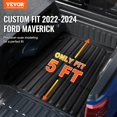 thumbnail image 2 of Alfombrilla para camión VEVOR compatible con Ford Maverick 5F 2024, 2 of 9