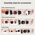 thumbnail image 4 of Espresso Coffee Maker ABS Texture for Coffee Caplet and Powder Brewing Portable for Car Home and Camping Various Color, 4 of 8